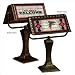 Art - Glass Banker's Lamp - Patriots