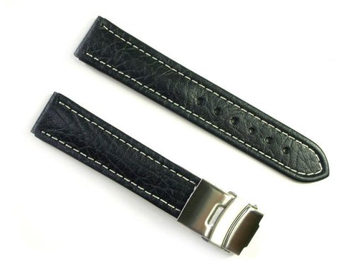 41jKQypVSQL BANDA WYOMING BUFFALO LEATHER FLIP LOCK CLASP DEPLOYANT