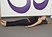 YogaAccessories Pranayama Cotton Yoga Bolster, Black