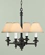 Martha Stewart Conservatory Collection 4-Light Mini-Chandelier Polished Nickel ONE SIZE