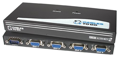 Cables To Go - 29551 - VGA Video Splitter Extender 4-Port