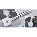 Glasschaber Schaber Kochfeldschaber Ceranfeldschaber - Edelstahl - TOP Qualit�t