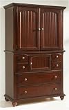 Broyhill Crossroads Media Chest Base in Cherry