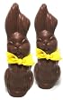 Leonidas Belgian Chocolate Easter Bunnies (set of 2 - 100 grams each)