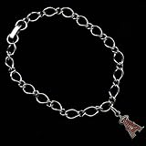 Los Angeles Angels of Anaheim Ladies Silver-Tone Charm Bracelet
