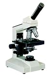 Electronics : GX Microscopes L1000B Microscope Biological Upright Monocular High Power (x40-x1000) Transmitted Illumination