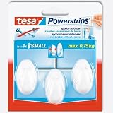 Produkt-Bild: Haken Tesa Powerstrips Small oval we 3er