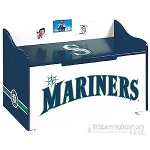 Click here to buy Guidecraft Seattle Mariners Toy Chest by GuideCraft.