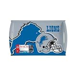 Detroit Lions Nfl Melamine Serving Tray (18 X 11")"