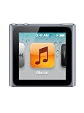 Apple iPod nano 8GB - Graphite - 6th Generation (Latest Model - Launched Sept 2010)
