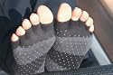 Toezies - The Sock for Pilates, Yoga and Lounging Around (1-Pair)
