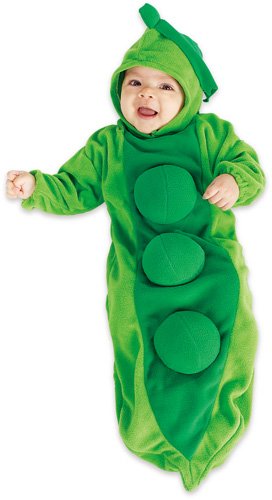 Deluxe Baby Bunting, Pea in the Pod Costume, 1 to 9 Months