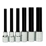 WILLIAMS 1/2" DR HEX LONG BIT SOCKET SET 6 PCS (32953) 1/2"ドライブ ヘックスロングビットソケットセット 6個 MM JHW32953
