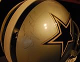 TROY AIKMAN AUTOGRAPHED / SIGNED AUTHENTIC RIDDELL PROLINE NFL FOOTBALL HELMET WITH PERSONALIZED DISPLAY CASE - DALLAS COWBOYS