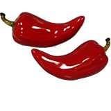Chili Pepper Salt and Pepper Shakers