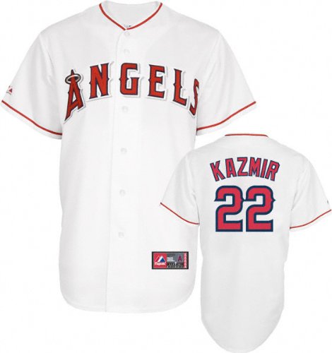 Brian Fuentes Jersey: Adult 2010 Majestic Home White Replica #40 Los Angeles Angels of Anaheim Jersey