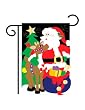 Santa's Pal Garden Flag Indoor/outdoor 13.5" X 18"