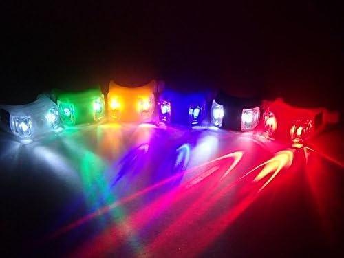 Green Waterproof Portable Marine LED Boating Lights - Boat Bow or Stern Safety Lights for Maximum Attention