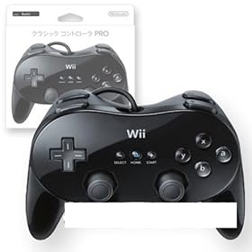 Nintendo Wii Classic Controller - Japan imported (BLACK)