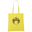 Majestic Monogram (Black) Organic Fashion Tote