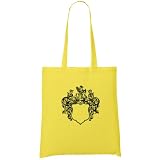 Majestic Monogram (Black) Organic Fashion Tote