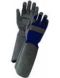 Magid TE194T-L Terra Collection Professional Rose Gardening Gloves - Mens Large