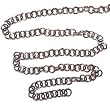 Chain for Rosaries - Strong. Loop is round and is 6mm long. (50cm or 20" long chain)