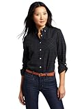 IMAGE OF Fred Perry Women's Tartan FP Shirt, Black, 16