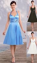 Abendkleid Ballkleid Cocktailkleid Standesamt Brautkleid offwhit