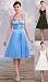 Abendkleid Ballkleid Cocktailkleid Standesamt Brautkleid offwhit