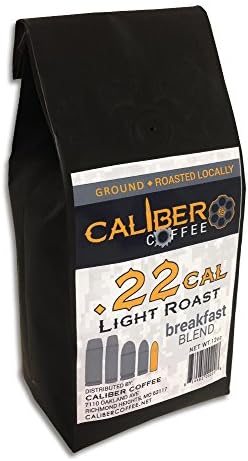 Caliber Coffee, Ground - Drip Grind 12 Ounce Bag (.22 Cal Breakfast Blend)