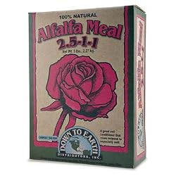 Alfalfa Meal 5 lb Down To Earth 2.5-1-1