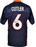 Jay Cutler Autographed Jersey | Details: Denver Broncos, Blue, Reebok