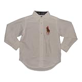 Ralph Lauren Boys Classic Oxford Shirt w/ Large Polo Pony All Sizes