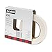 3M 77476 Rubber Paper Tape, 3" Core, 5-51/64" Length x 89/128" Width, White