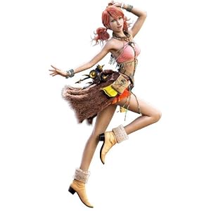 Japanese Anime Final Fantasy XIII Cosplay Costume - Vanille Outfit Set