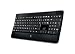 Logitech K800 Wireless Illuminated Keyboard (deutsches Tastaturlayout, QWERTZ)
