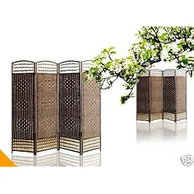 4 PANEL SPLITTER SCREEN / ROOM DIVIDER