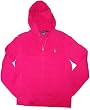 Women's Ralph Lauren Sport Hooded Sweat Jacket Hoodie Pink Size Medium