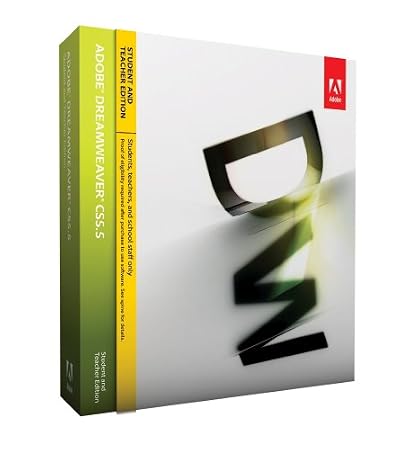 Adobe CS 5.5 Dreamweaver, Student & Teacher version (Mac)
