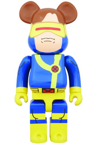 Medicom Marvel Cyclops 400-Percent Bearbrick Action Figure