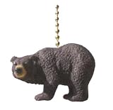 Black Bear Decorative Ceiling Fan Light Pull