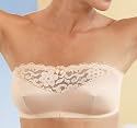Glamorise Complete Comfort Stay-in-Place Strapless Bra Style 1800