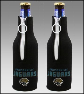 (2) NFL JACKSONVILLE JAGUARS BOTTLE SUIT KOOZIES