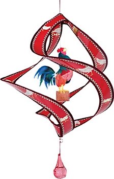 Childrens Toyshop  Toys : ACCENT TWIRLY - ROOSTER