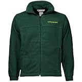 Columbia Oregon Ducks Green Flanker Full Zip Jacket