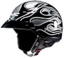 HJC CL-21 CL21 CRUISERM REIGN MC5 BK/SL/WH SIZE:LRG MOTORCYCLE Open-Face-Helmet