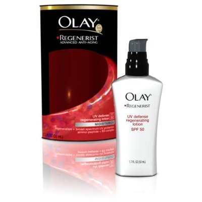 Olay Regenerist Regenerating Lotion With Sunscreen Broad Spectrum Spf 50 1.7 Fl Oz