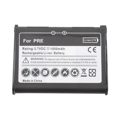 Standard Li-Ion Battery for Palm Pixi, Pixi Plus/ Pre, Pre Plus/ Treo 800w/ Centro 685, 690