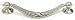 Edwardian Drop Pull Antique Pewter